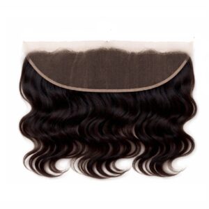 hairkartt indian 13x4 swiss lace frontal | 100% human hair (natural black)