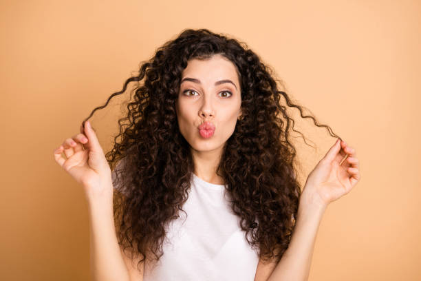 curly hair woman care tips